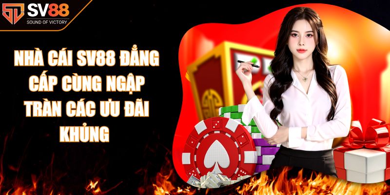 Nhà Cái SV88 Đẳng Cấp Cùng Ngập Tràn Các Ưu Đãi Khủng