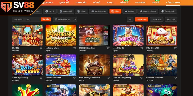 Slot game có hệ số trả thưởng RTP đạt 96% – 98%