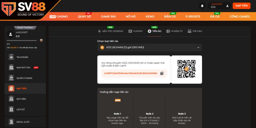 Thanh toán qua USDT